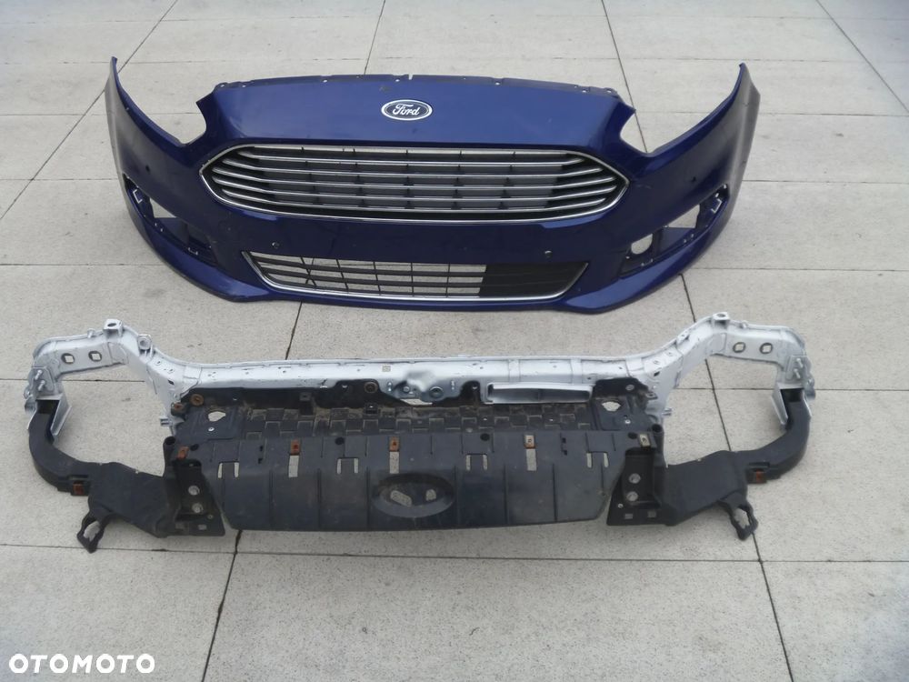 FORD S MAX MK2 ZDERZAK PRZEDNI ATRAPA KRATKA ORYGINAŁ EM2B-17F003-AW - 4