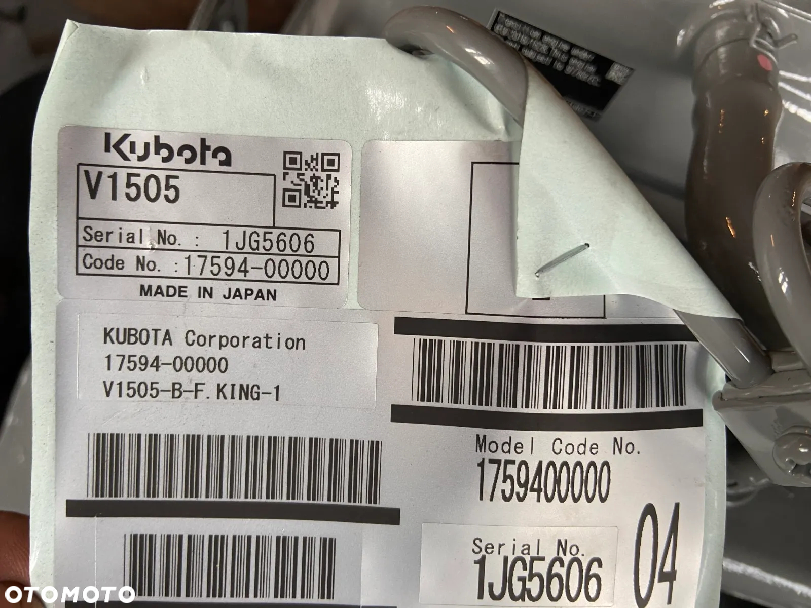 FV23% Silnik Kubota V1505 Nowy Kompletny - 6