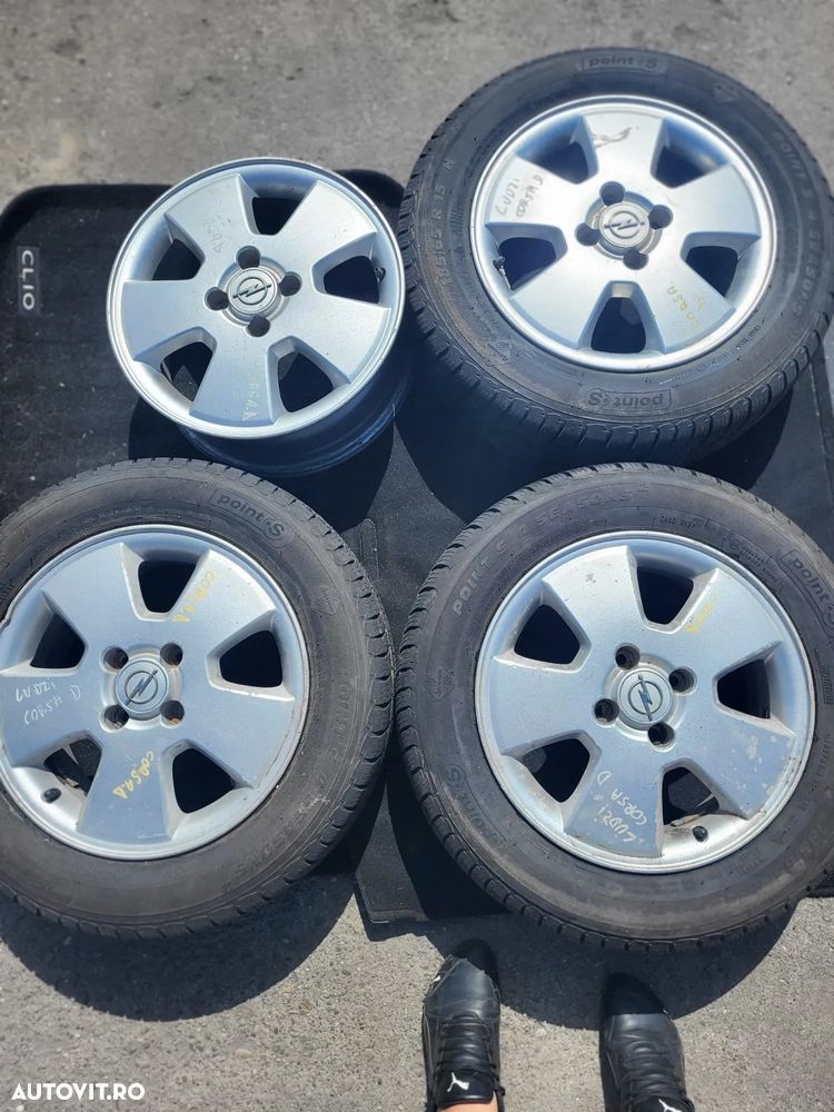 Vindem jante aliaj cu anvelope pentru Opel Corsa D - 4