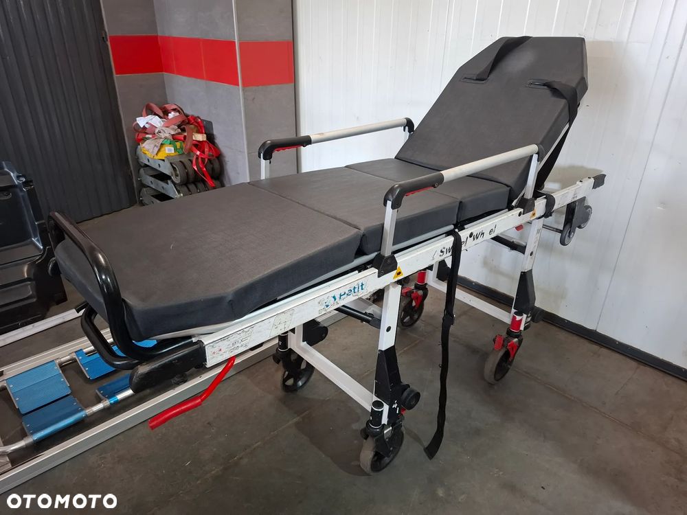 Nosze transportowe wielopoziomowe do karetki plus nosze podbierakowe komplet - 1