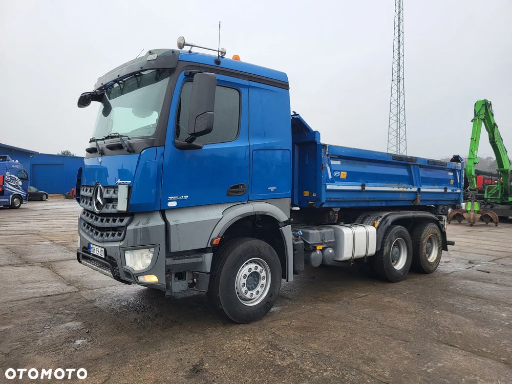 Mercedes-Benz AROCS 2643 6x4 wywrotka Meiller Bordmatic z Niemiec - 2