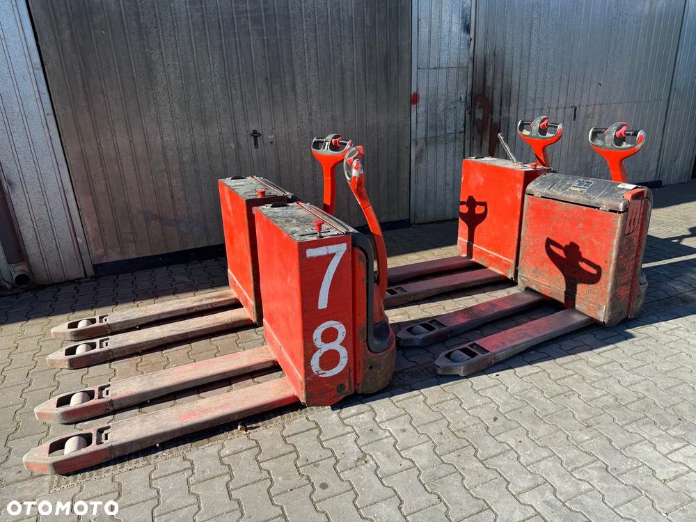Wózek paletowy Linde T16 KOMPLET 4 SZTUKI Wózki Paletowe Widłowy Paleciak WYPRZEDAŻ! - 1