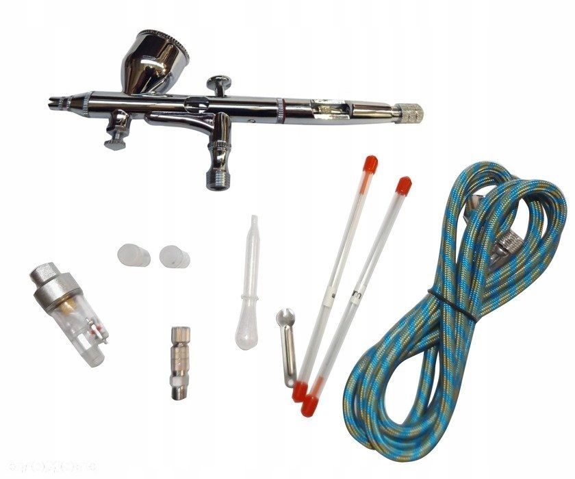 Aerograf AB-180K zestaw modelarski do malowania 4 dysze - 1