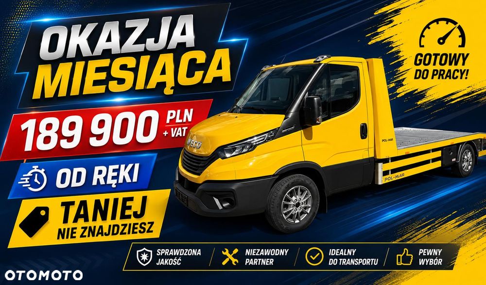 Iveco OSTATNIA W TEJ CENIE - OD RĘKI - SKRZYNIA AUTOMAT HAK 3500kg - 1