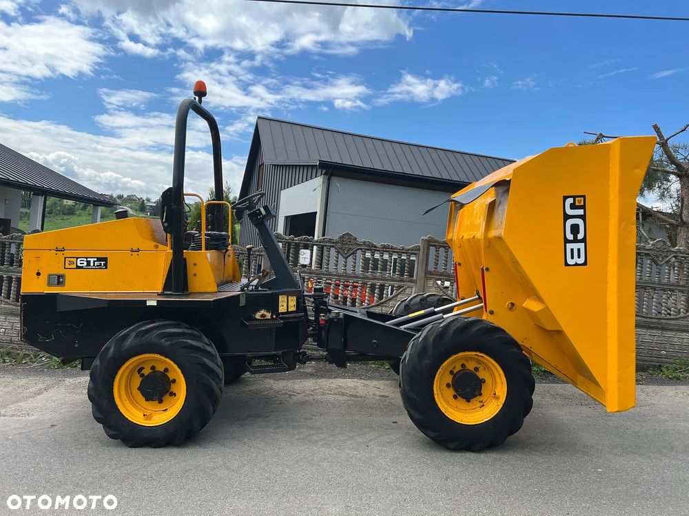 JCB Wozidło Budowlane | JCB 6T FT | 6 Ton | Prosty Wysyp | 4x4 | 6000 kG | Stan IDEALNY | 2300 MTH | - 13