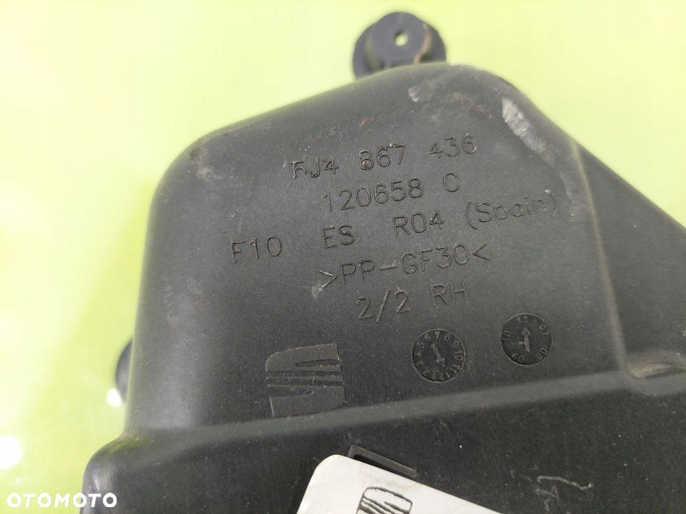 Podnośnik szyby przód prawy Seat Ibiza IV 3D 2009-2017 6J3837402E ORYGINAŁ - 4