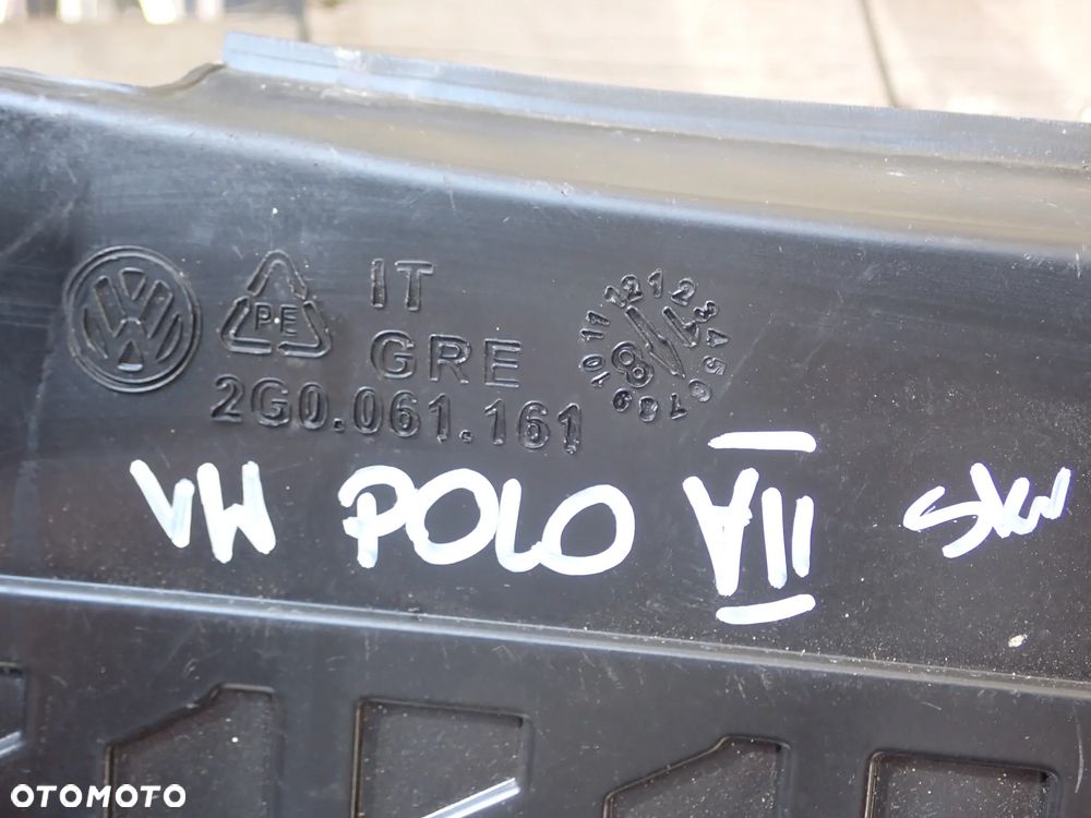 WYKŁADZINA PODŁOGA MATA BAGAŻNIKA VW POLO VII  2G0061161 NADERWANA - 5