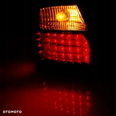 Lampy tyl kpl Led Diodowe Tuning Red Smoke Dymione Mercedes Clk C 208 97-03 - 6