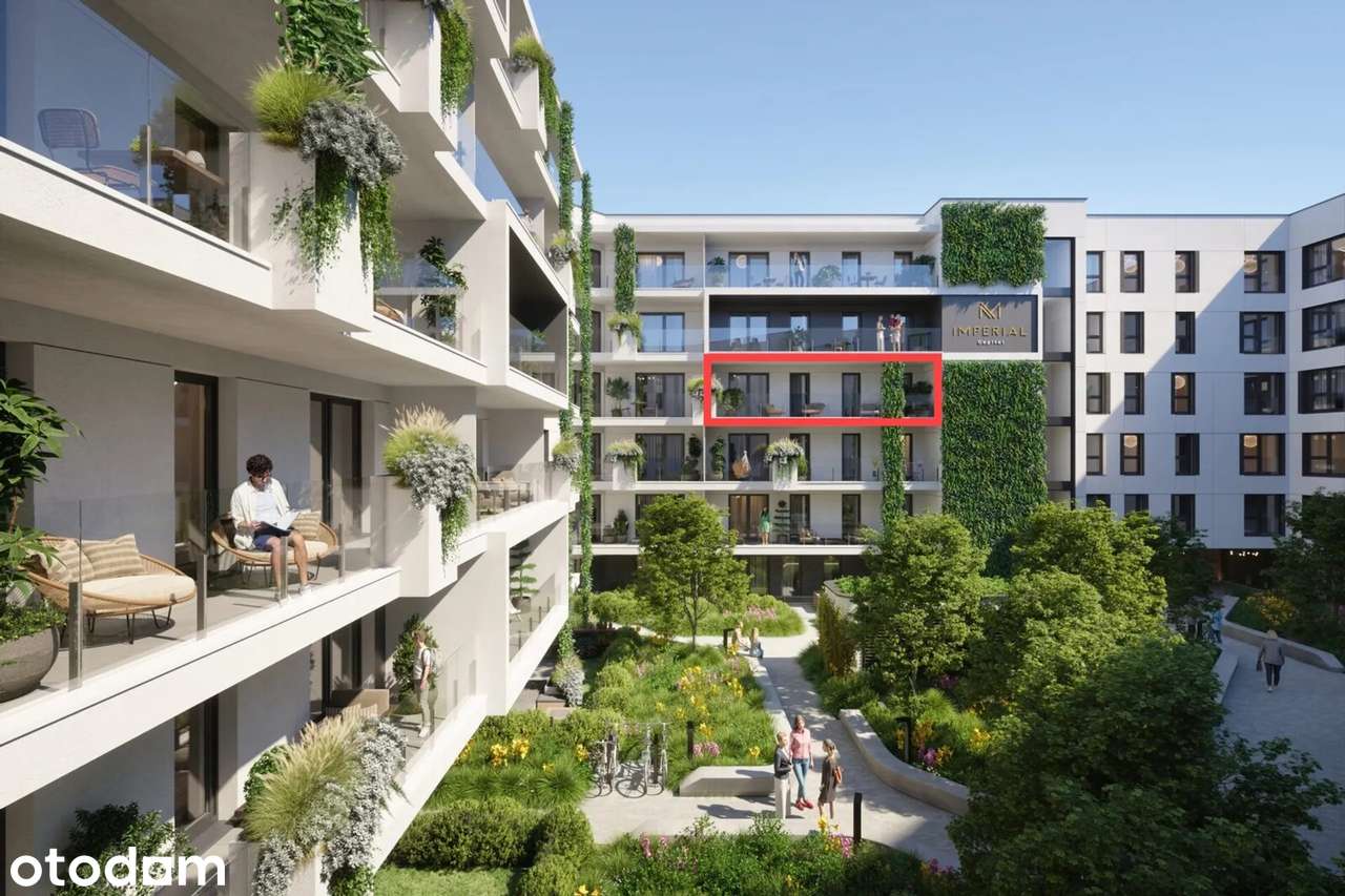 98,07 m² | 5 pokoi | 2 balkony | 4. piętro | 0% prowizji
