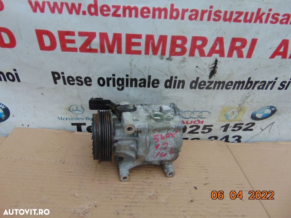 Compresor clima Fiat 500 1.2 benzina 1.4 500c 500x abarth alfa romeo g - 1