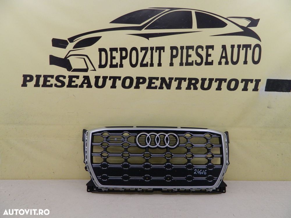 Grila radiator Audi Q2 S-Line / SQ2 facelift, 2021, 2022, 2023. - 2