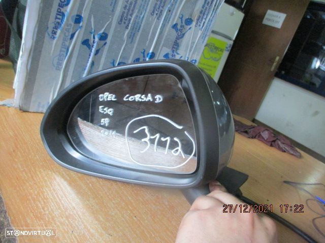 Espelho 468435664 OPEL CORSA D FASE 2 2012 1.3CDTI 75CV 5P BRONZE ESQ 5P 3 PINOS - 4