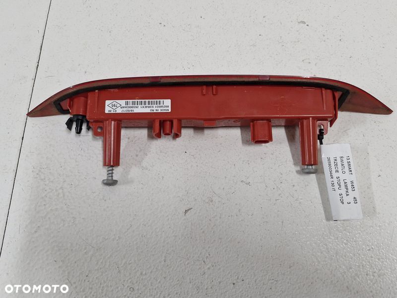 SMART W453 453 ŚWIATŁO LAMPKA 3 TRZECIE STOP STOPU 265900344R - 8