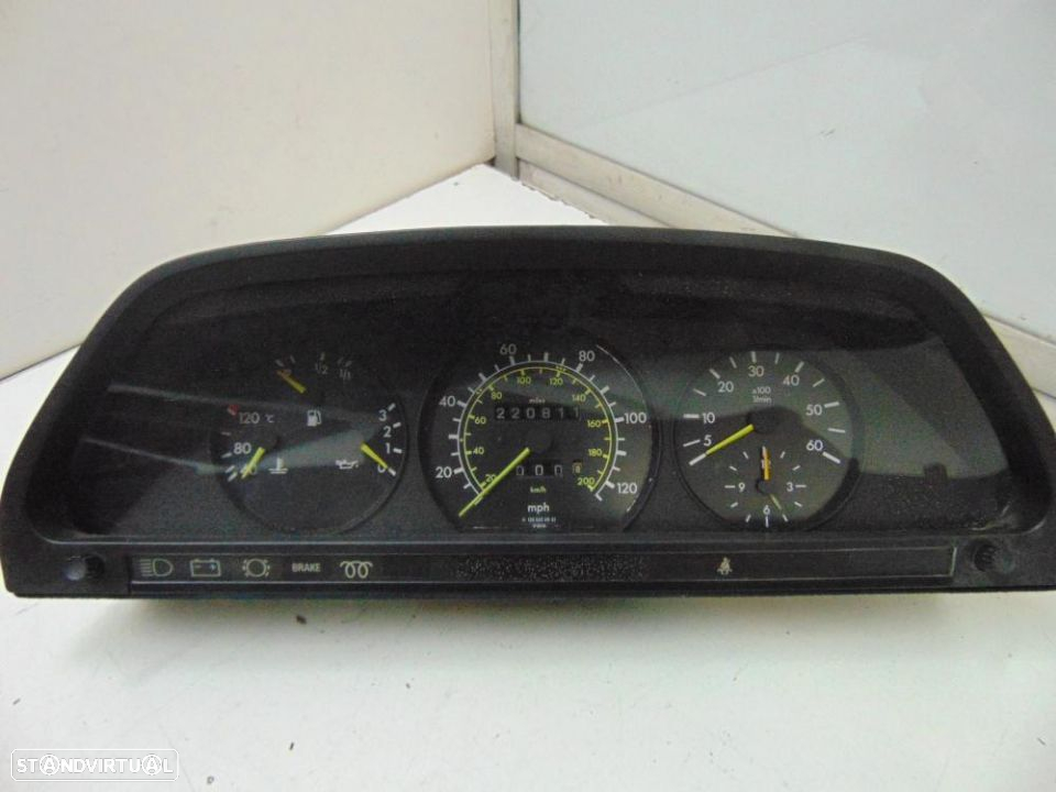 Mercedes W126 conta-km's - 2