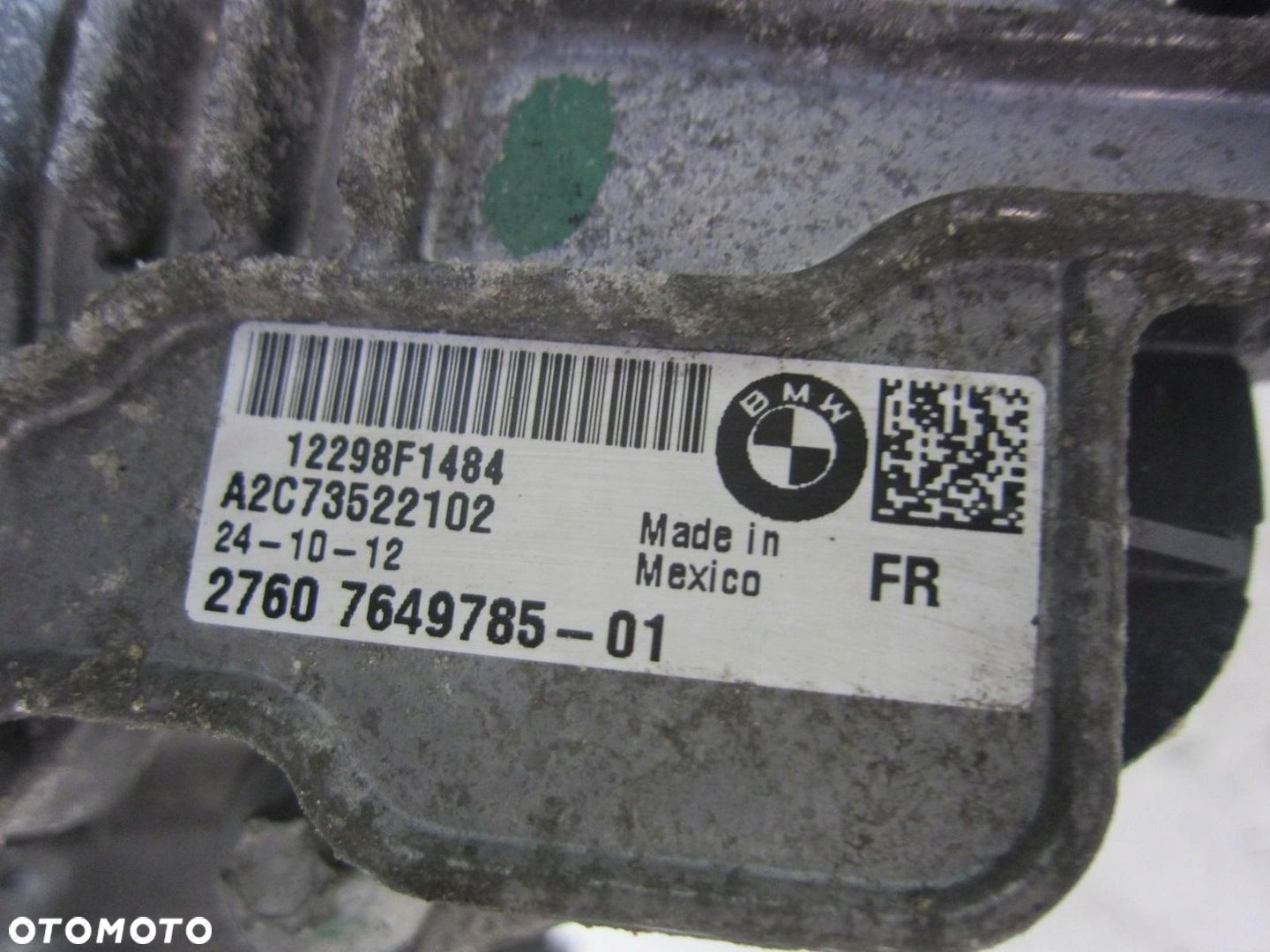 BMW X3 F25 X4 X15 X5 REDUKTOR SKRZYNI BIEGÓW 7649784 8643151 27107649784 - 9