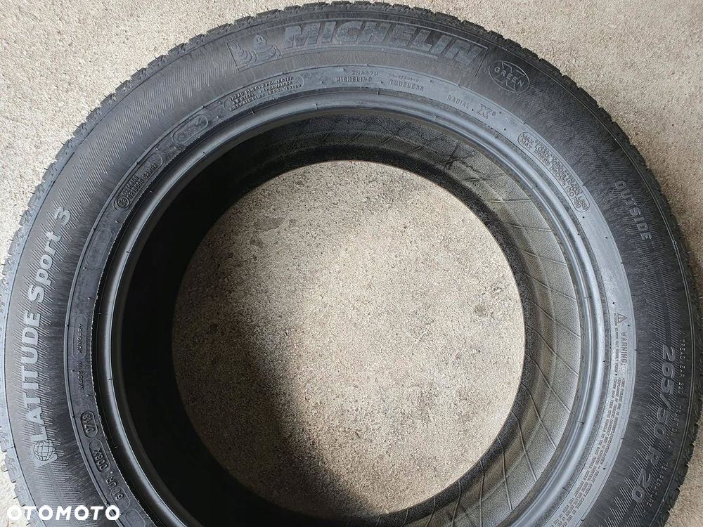 265/50R20 Michelin Latitude Sport para lato nowe - 5