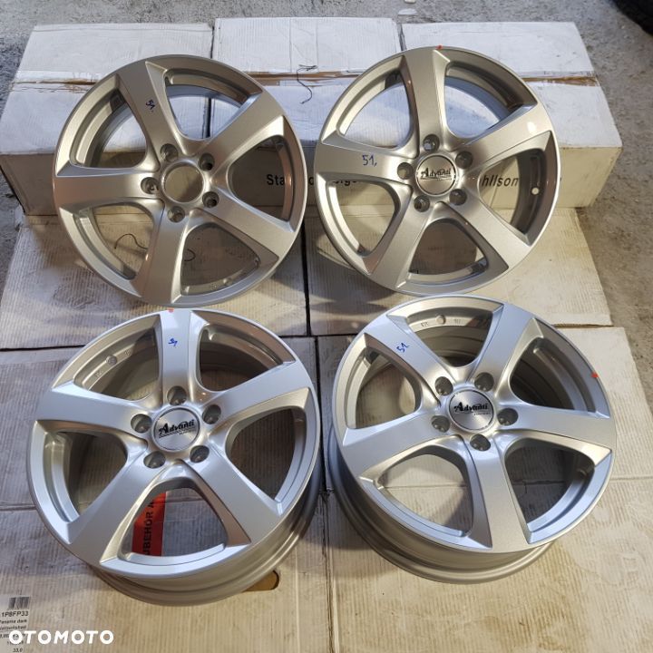 4x 6,5x16 ET40 5x112 Nowy komplet felg aluminiowych Audi,Seat, VW,Skoda, Mercedes - 1