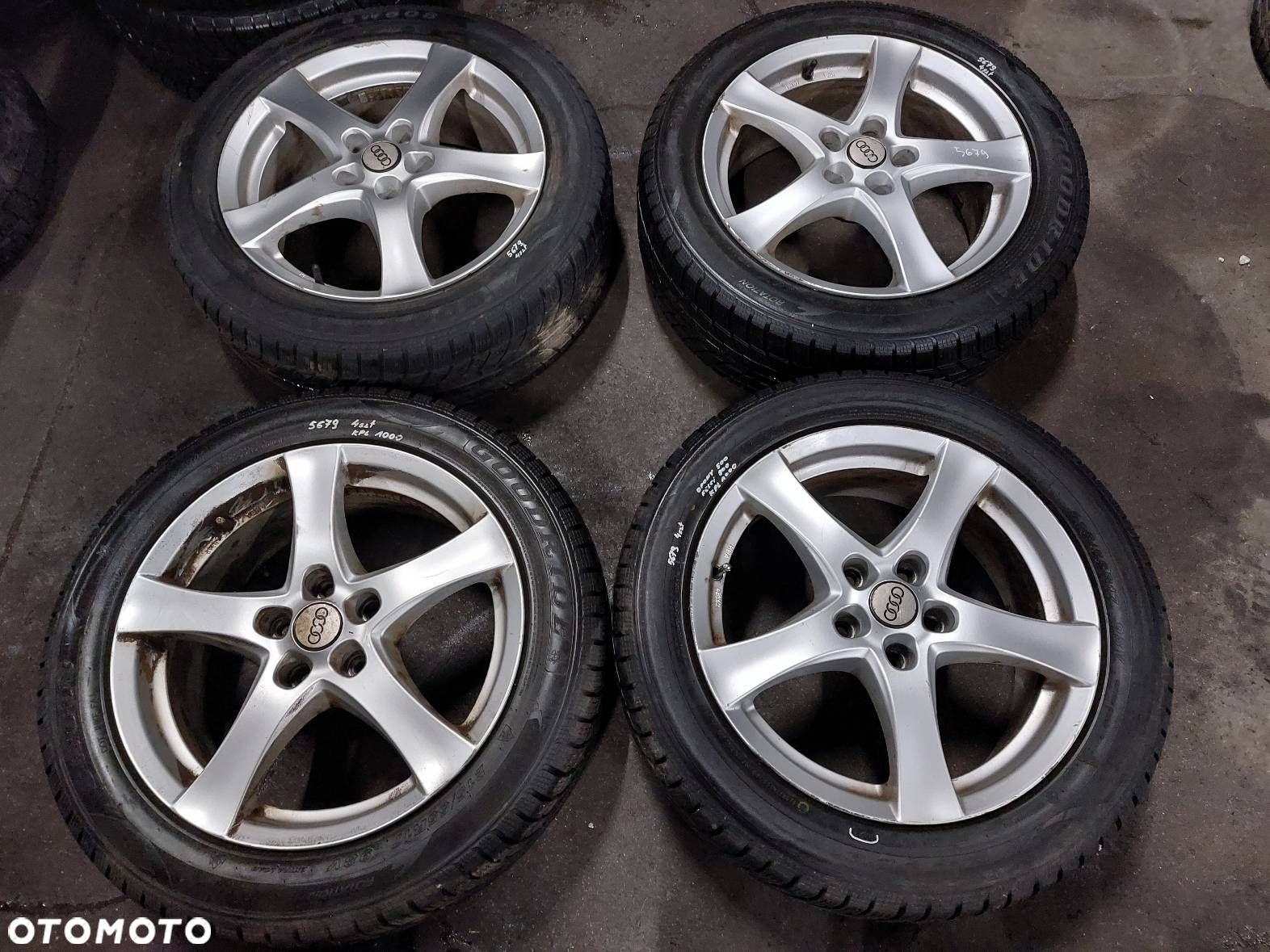 FELGI ALUMINIOWE 4 SZT 5x112 7Jx17 ET48 FI73 AUDI VW MERCEDES KBA48362 - 1