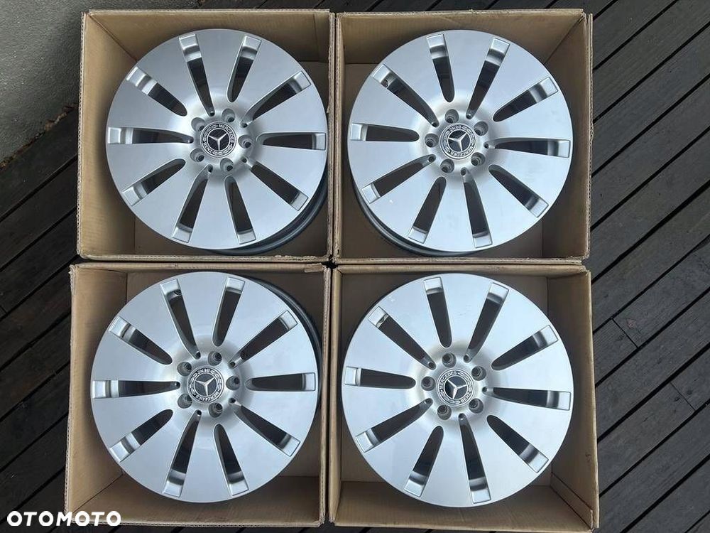 Oryginał felgi 17cali Mercedes GLC W253 E W213 W212 W211 GLA W204 - 1