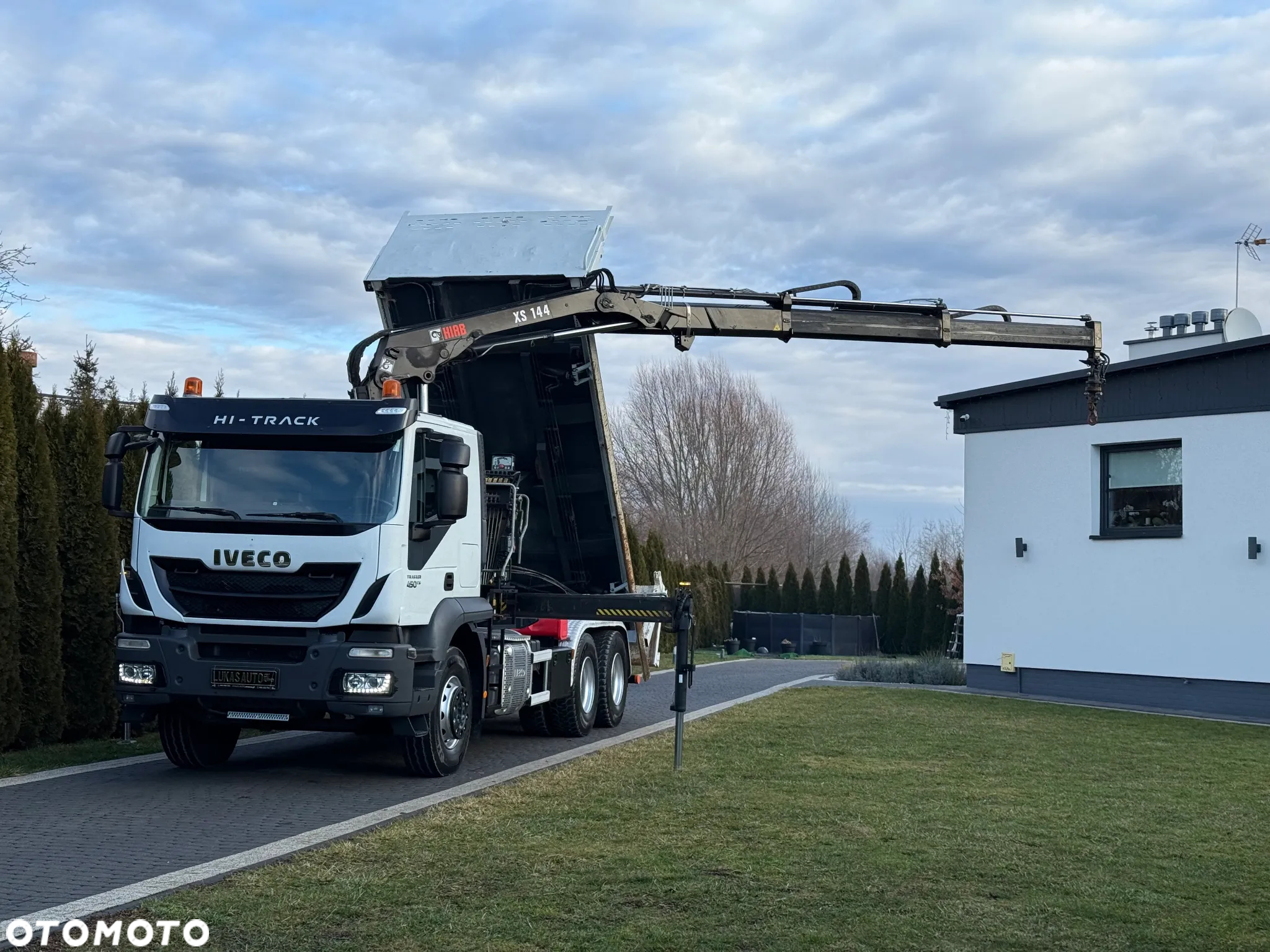 Iveco TRAKKER 450 6X4 PODWÓJNA HYDRO-BURTA HIAB 104 - 2