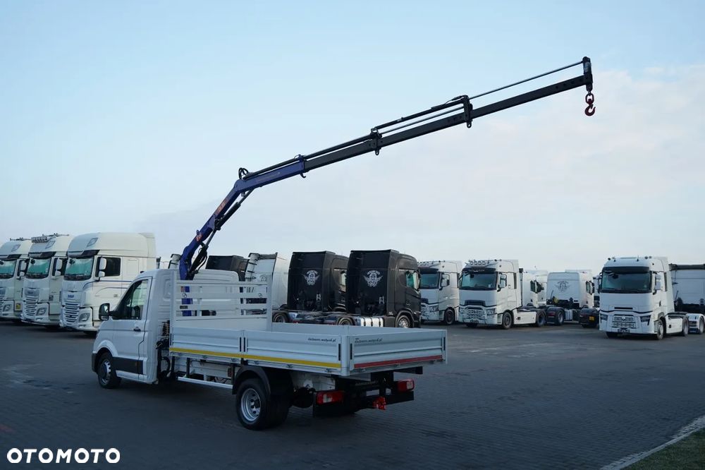 Volkswagen CRAFTER / SKRZYNIA 5 M / HDS PM 3623 / UDŹWIG  990 KG  / 2020 ROK / BLIŹNIAK / 3 MIEJSCA / SPROWADZONY - 5