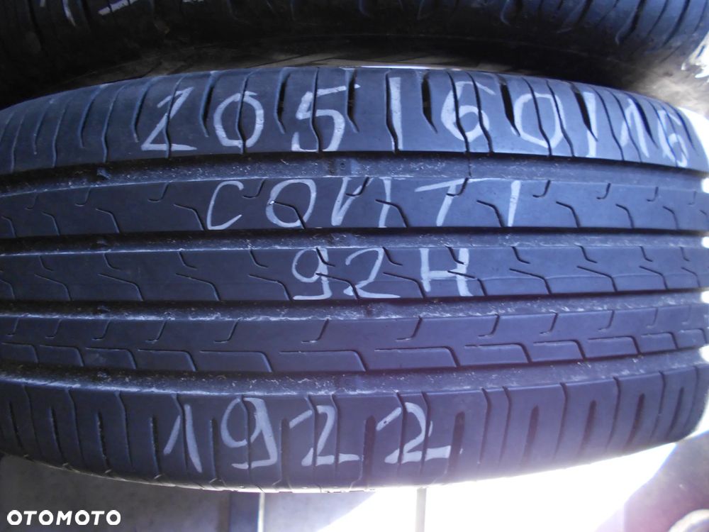 OPONY 205/60R16 CONTINENTAL ECO CONTACT 6 DOT 1922 7.3MM - 3