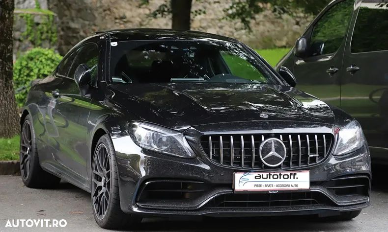 Bara fata si difuzor bara spate Mercedes C205 A205 C-Class (14-18) C63 Design - 3