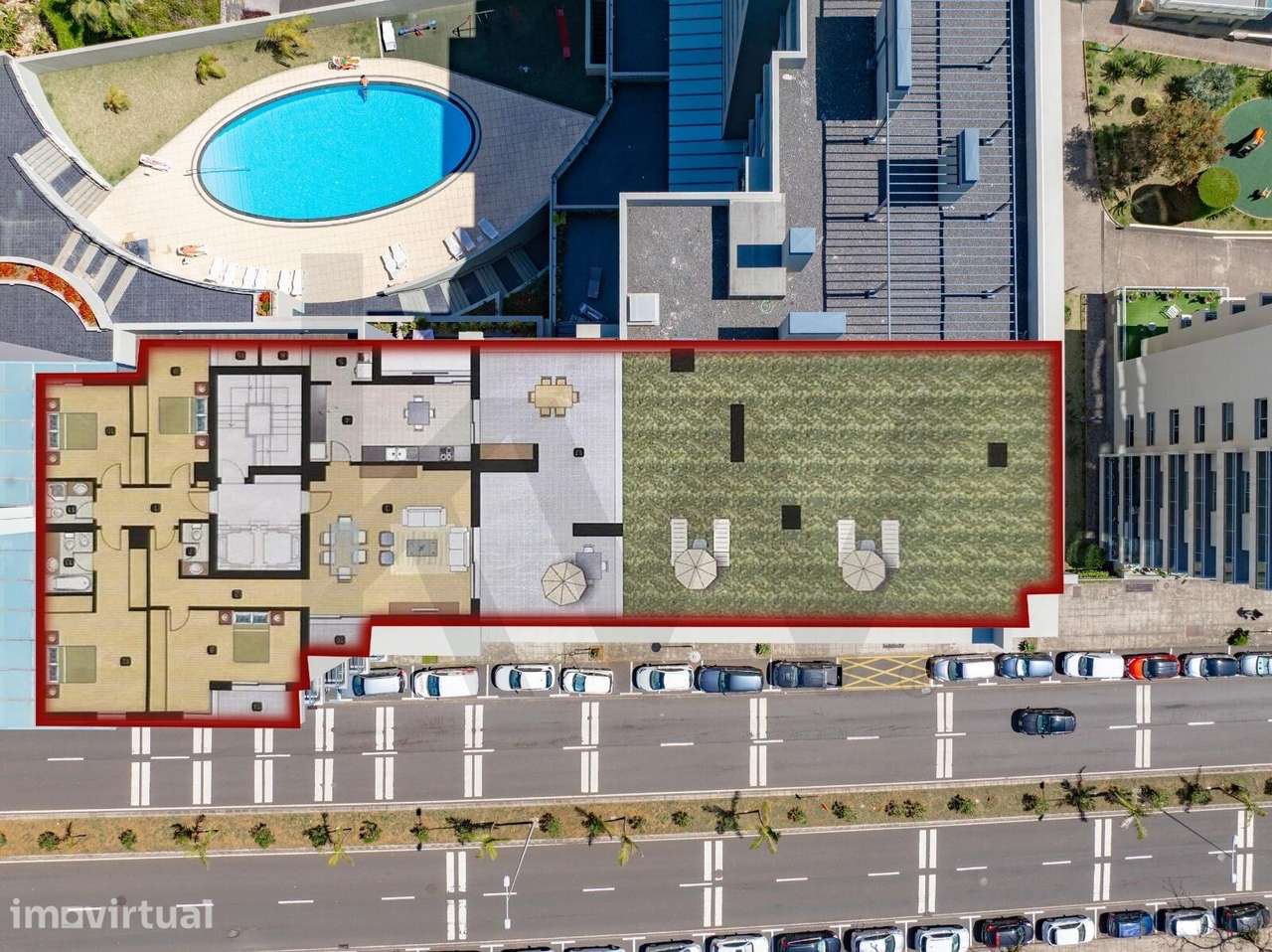 Apartamento T4 no Amparo com um "Quintal nas Alturas" - Grande imagem: 4/38