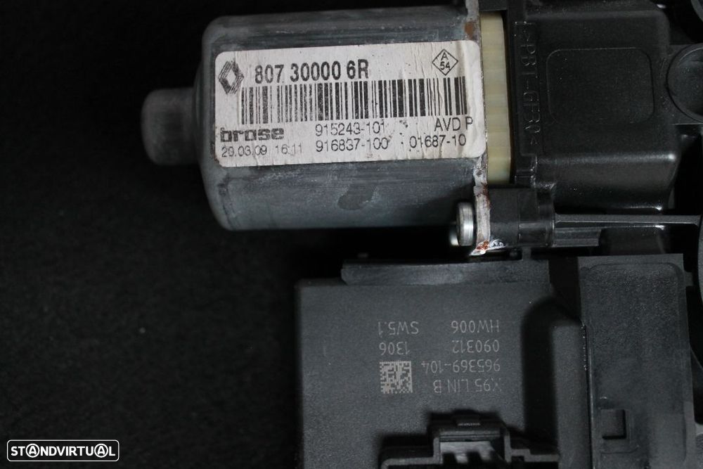Motor Elevador Vidro Renault Megane III - 3