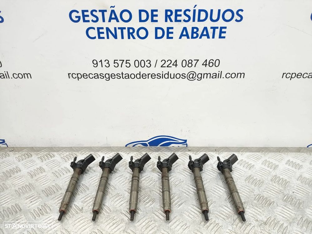 Conjunto Injetores Original Bosch Mercedes Benz V6 3.0 OM642 0445115064 A6420701387 - 6