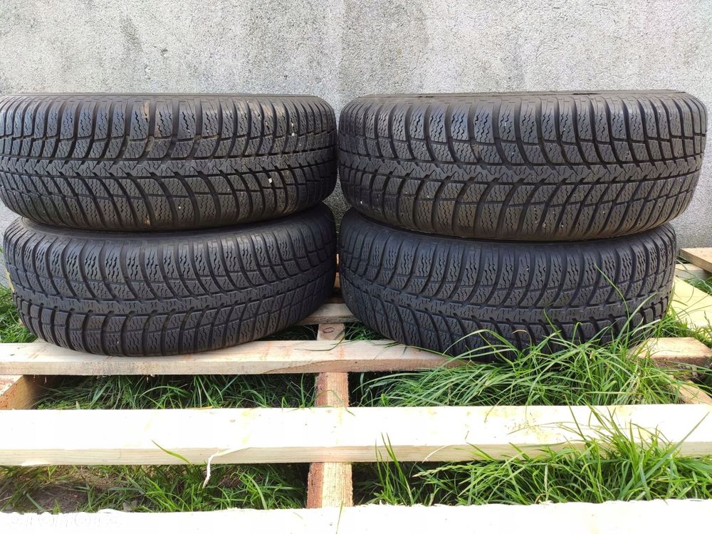 KOŁA FELGI STALOWE OPONY ZIMA VW GOLF 14'' - 6