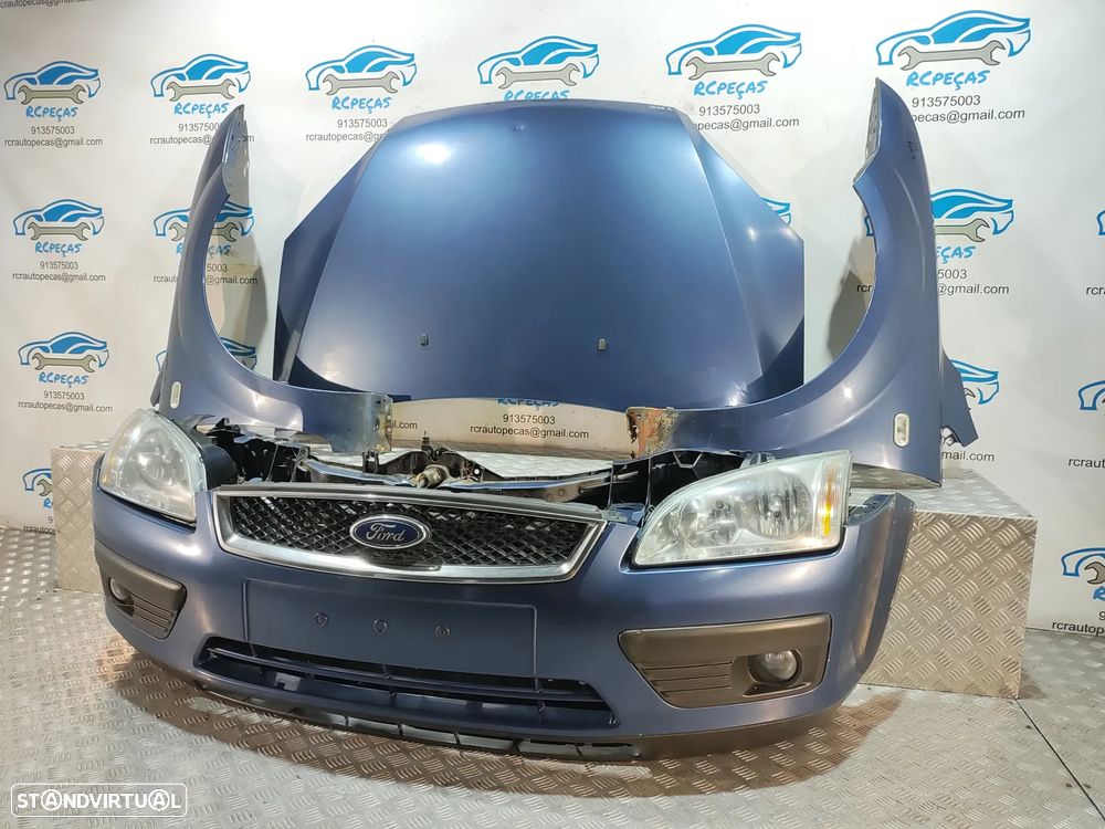 FRENTE COMPLETA FORD FOCUS 2 II MK2 FASE 1 CAPOT PARACHOQUES GUARDA-LAMAS OTICAS RADIADOR VENTILADOR FRENTE FIBRA REFORÇO - 3