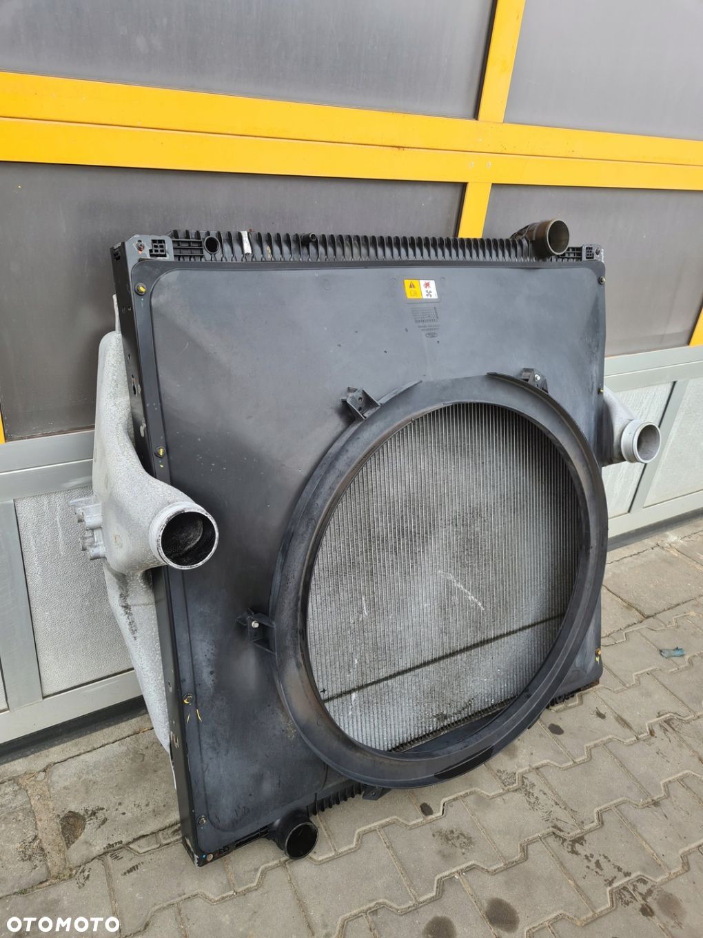 KOMPLET CHŁODNIC CHŁODNICA WODY INTERCOOLER KLIMA FORD F-MAX 500 TRUCKS - 1