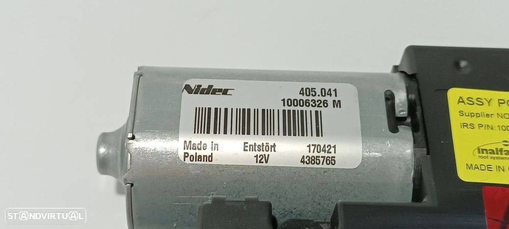 MOTOR TETO ELÉTRICO LAND ROVER RANGE ROVER VELAR VELAR - 3