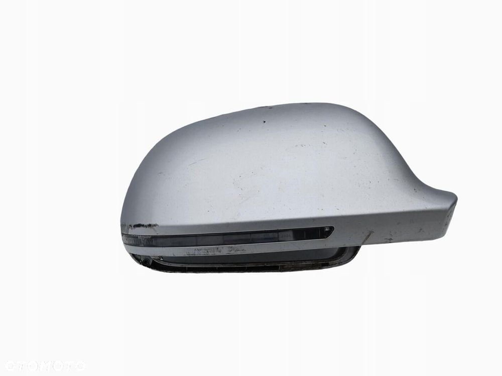 OBUDOWA OSŁONA LUSTERKA PRAWA SREBRNA AUDI A5 8T 8T0857528D - 1