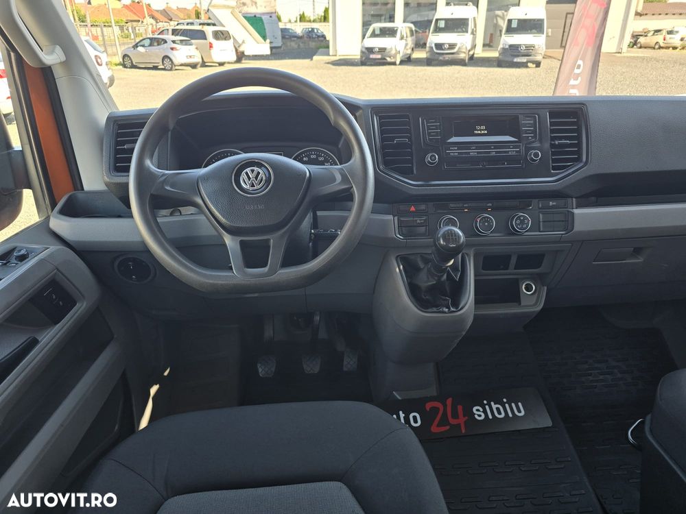 Volkswagen Crafter 140 CP doka 6 loc. bena 2,7 m. 2019 - 17