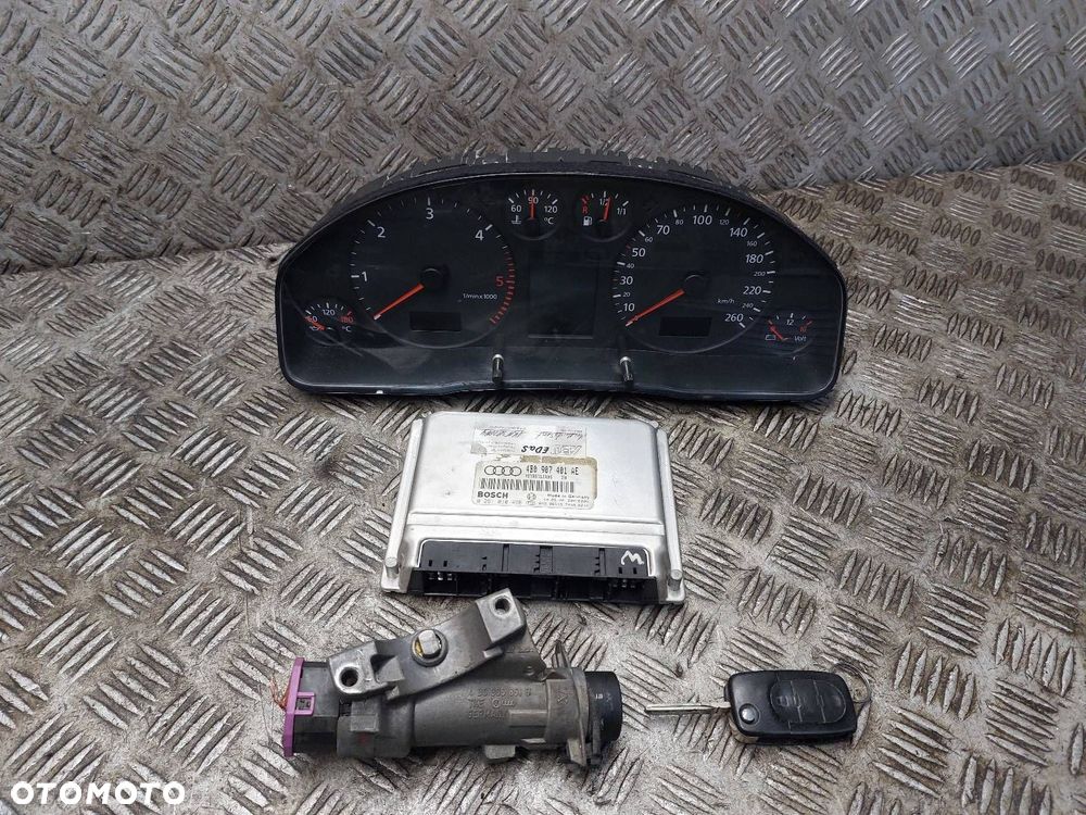 ZESTAW STARTOWY AUDI A6 C5 2.5 TDI 4B0907401AE 4B0905851B 4B0920932K - 1