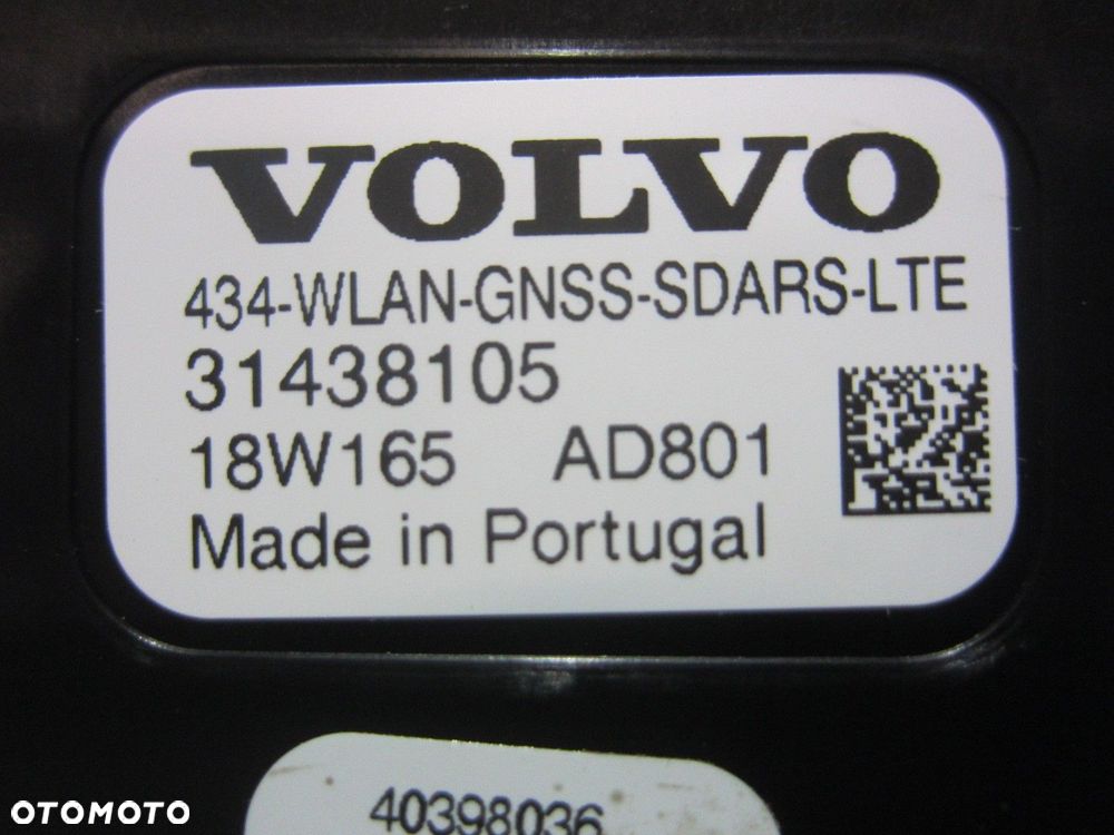 VOLVO XC60 II XC 60 XC90 XC40 MODUŁ ANTENA RADIA PŁETWA GPS 31438105 - 7