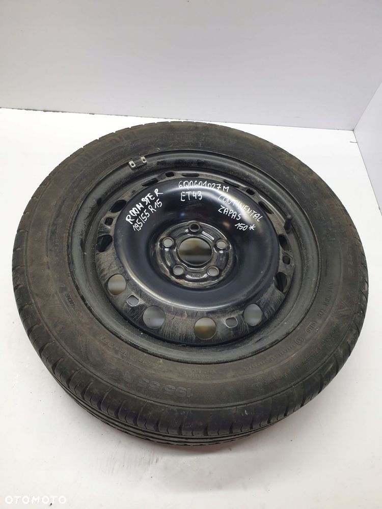 KOŁO ZAPASOWE 5X100 195/55/R15 SKODA ROOMSTER 6Q0601027M - 1