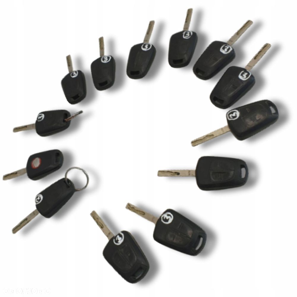 KLUCZYK Opel Vauxhall PILOT 2 przyciski - 1