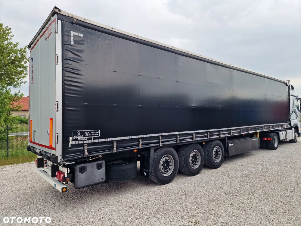 Schmitz Cargobull FIRANKA - OŚ PODNOSZONA - NOWE PLANDEKI - PALECIARA - GWARANCJA - 13