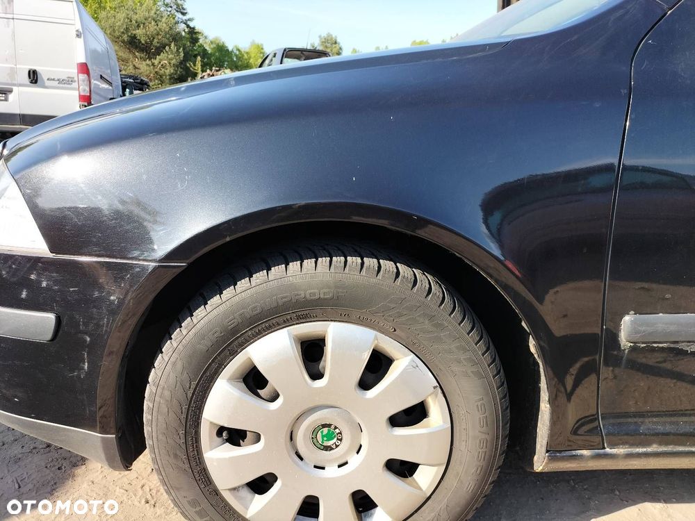 KOMPLETNY PRZÓD MASKA ZDERZAK LAMPA BŁTONIK SKODA OCTAVIA II - 16