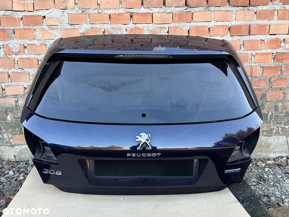 Klapa Bagażnika Tył Peugeot 308 II T9 HB kod lakieru EKUD - 1