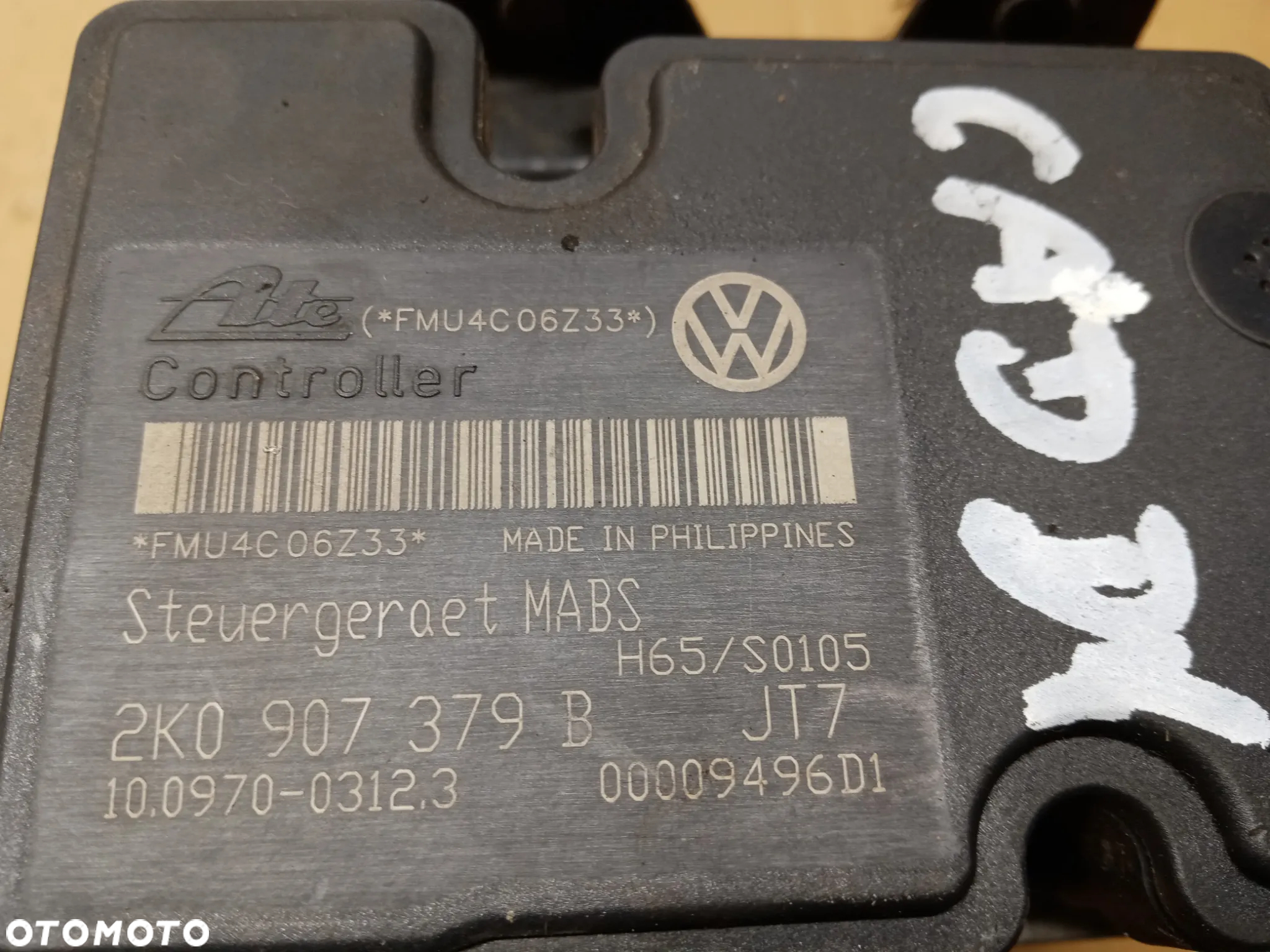 Pompa sterownik ABS Volkswagen Caddy III 2K0907379B - 6