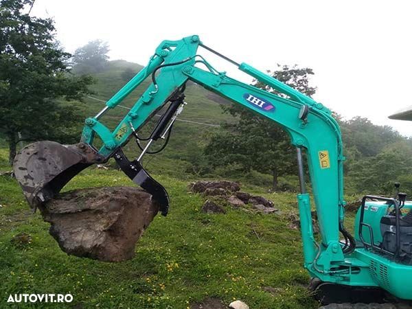 Gheara hidraulica cupa pentru miniexcavatoare 1.5 - 2.5 tone - 1
