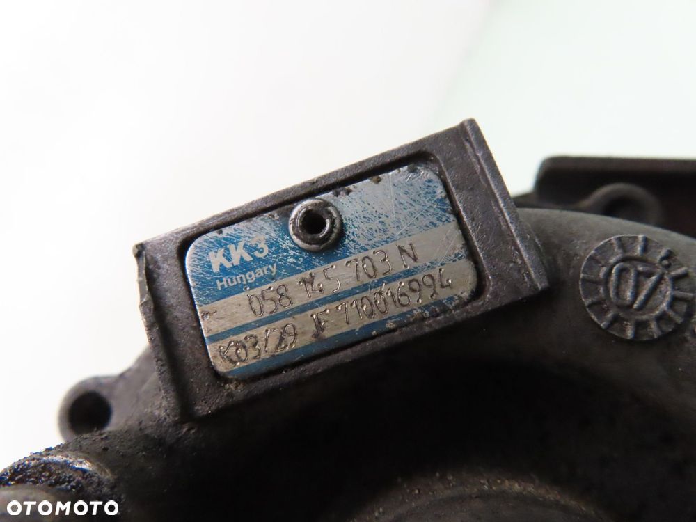 TURBOSPRĘŻARKA AUDI A6 C5 1.8 T 058145703N - 5