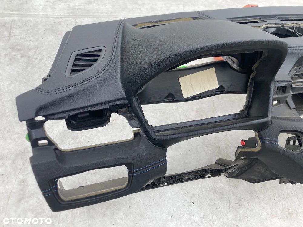BMW X1 F48 X2 F39 DESKA KONSOLA KOKPIT PULPIT PÓŁKA PARAPET PODUSZKI POWIETRZNE KIEROWCY PASAŻERA AIRBAG PASY PAS SZYTA NIĆ SKÓRA na wymianę od RĘKI Raz2 !!! - 7