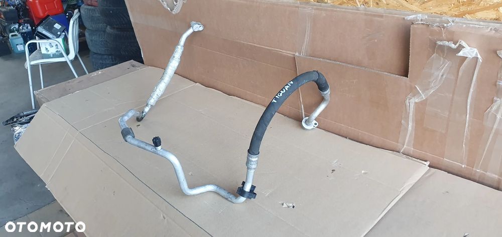 Przewód rurka klimatyzacji klimy VW Tiguan I Lift 2.0 TDI 5N0820743D - 3