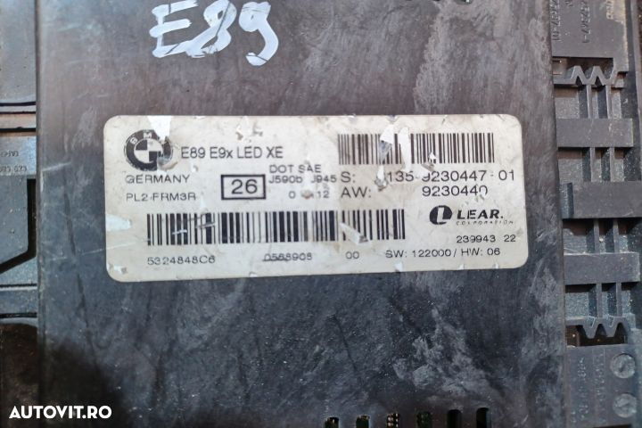 Calculator lumini 9230447 9230440 9230447 9230440 BMW Z4 E89 [2009 - - 3