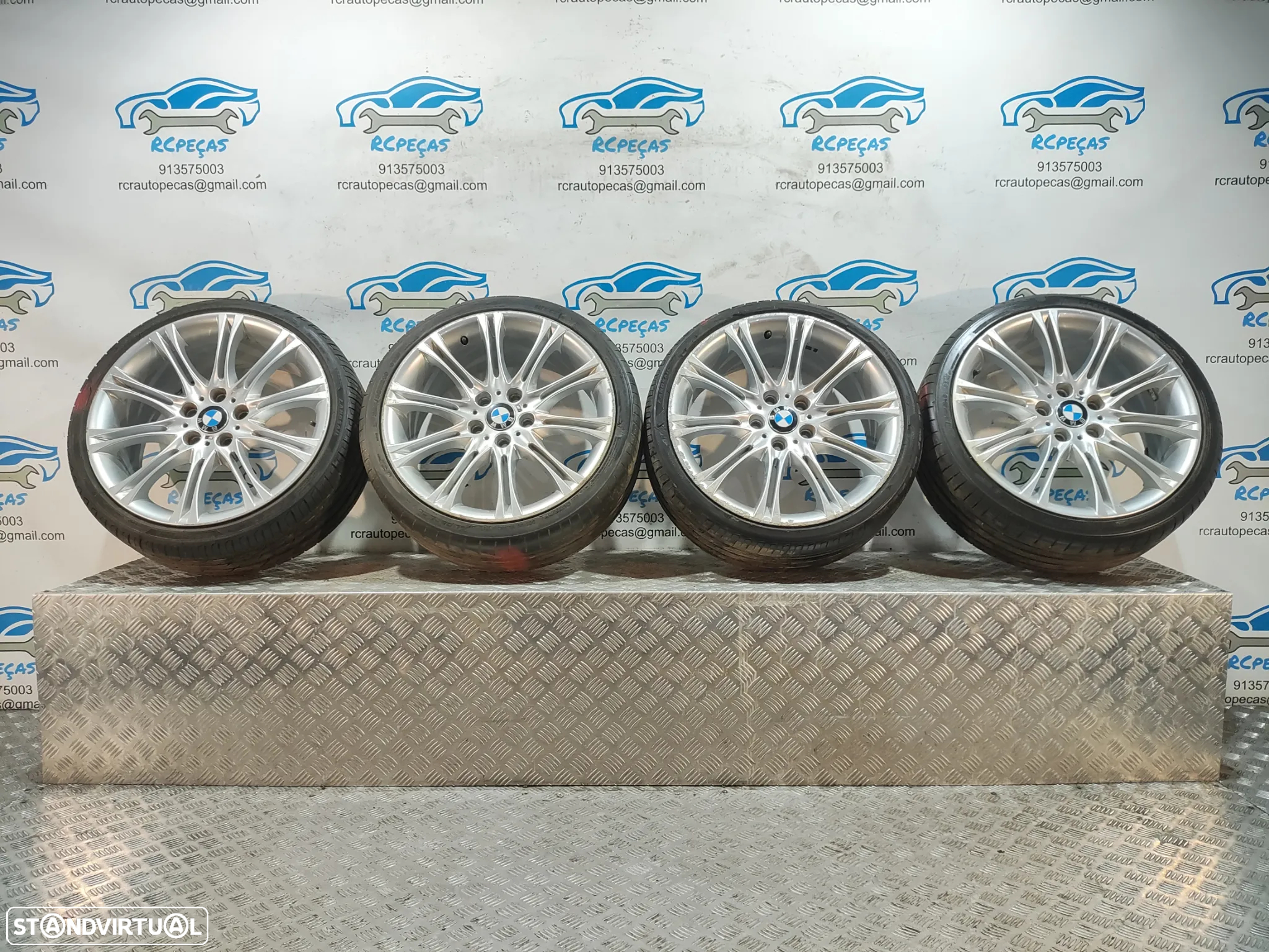 Conjunto Jantes 19 BMW Serie 3 E90 E91 E92 E93 8J ET47 5x120 - 11